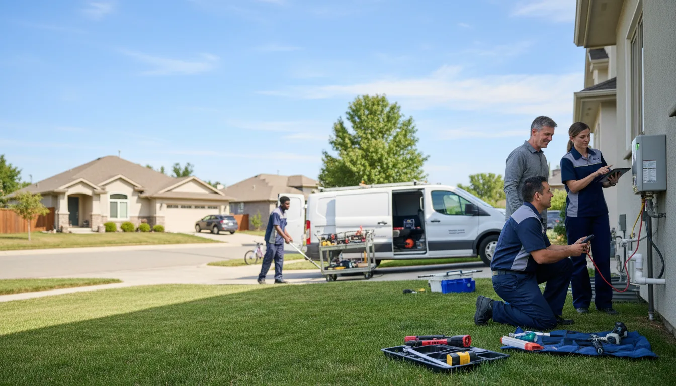 Tankless water heater service in Bangs, TX